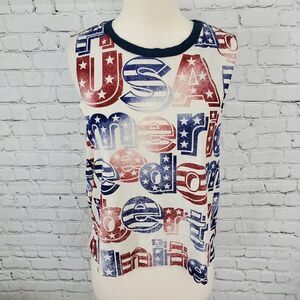 CHASER Tank Top USA America S NWT